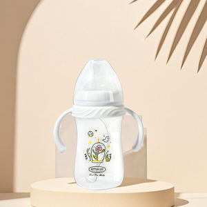 Vente en gros de biberons pour bébés <span class=keywords><strong>nouveau</strong></span>-nés de qualité alimentaire, <span class=keywords><strong>biberon</strong></span> d'alimentation pour bébés de qualité supérieure fabriqué en Chine avec poignée - Product Image 4