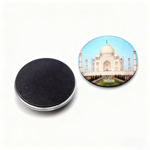 Wholesale Personalized Printed Dome Sticker for City Landmarks and Tourism Retail Glass <b>Fridge</b> Magnet - Product Image 4