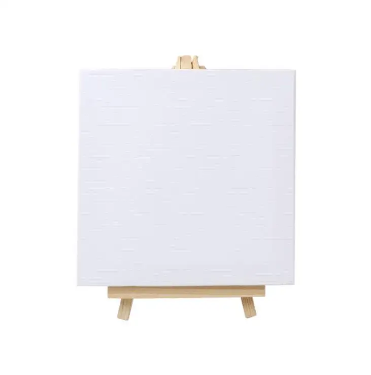 10x10 см белый холст доска мини размер Холст доска для рисования дети холст живопись комплект искусства