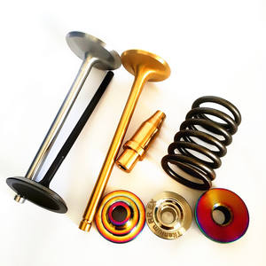 Valve d'échappement d'admission pour moteur <span class=keywords><strong>Yamaha</strong></span>, accessoires de motocyclette, en acier inoxydable, TW200, TW225, TW125, Dirt Bike, 150, 125, <span class=keywords><strong>SZR</strong></span> <span class=keywords><strong>660</strong></span>, dragonstar 650, 1100 - Product Image 2