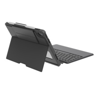 Nouvel étui clavier sans fil USB-C ultra-fin à mécanisme ciseaux MFI pour iPad avec capuchons de touches, format livre, disposition JP