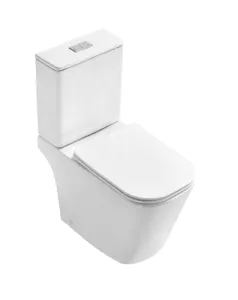 Nieuwe Mal Voor Europese Markt Sanitair Tweedelige Toiletpot Randloze Wasbeurt