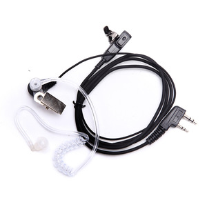 Manufacturers Wholesale <strong>Intercom</strong> Headset air Duct Headset In-ear Noise Reduction Headset Baofeng 888S UV5R - Product Image 2