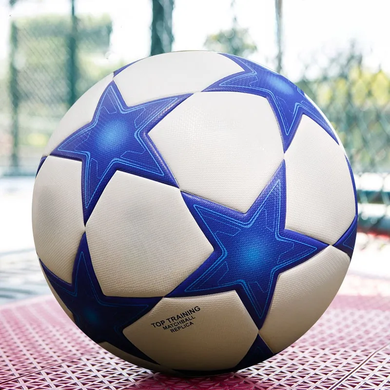 Ballon de football de haute qualité en polyuréthane taille 5 et taille 4 pour jouer en plein air