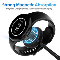 Cargador de Accesorios para Reloj Inteligente Pixel 3 2 para Google Pixel Watch 3, Cable de Carga Rápida Magnético USB C con Soporte