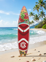 Fabrication OEM en Chine, vente en gros, planche de paddle gonflable personnalisée SUP 11'*32''*6'', planche de paddle gonflable