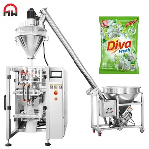 Weighing Detergent Powder Filling Packing Machine Washing Powder Soap Powder Packaging Manufacturing and processing Machine