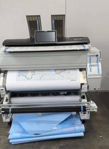 آلة متعددة الوظائف للطباعة والمسح الضوئي والرسم الهندسي بتنسيق كبير لطابعة ريكو CW2201 الهندسية الملونة - Product Image 3