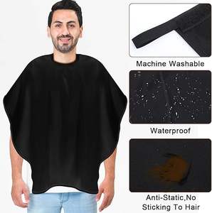 ผ้าคลุมตัดผมกันน้ำ โพลีเอสเตอร์ สำหรับร้านตัดผม ช่างทำผม พร้อมโลโก้สั่งทำได้ - Product Image 4