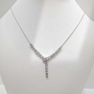 Collier cubain de luxe en argent 925 plaqué or 18 carats avec perles et papillon, forme Y, long, pour femme, prix usine - Product Image 3