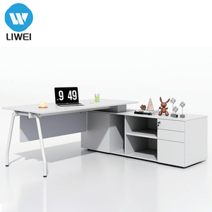 โต๊ะทำงานปรับระดับความสูงได้ รุ่นอุตสาหกรรม ทำจากไม้และโลหะ ยี่ห้อ LIWEI สำหรับใช้งานที่บ้านและสำนักงาน ทันสมัย แข็งแรง ทนทาน - Product Image 3