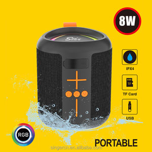 ZQS P12 En gros Mini haut-parleur portable sans fil Bluetooth stéréo avec cordon - Product Image 1