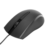 Souris filaire VCOM pour ordinateur, câble de 1,2 m, coque ABS, 1200 DPI, souris standard pour PC de bureau