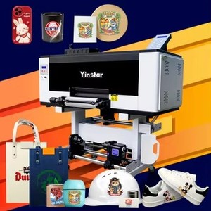 Label 3D MINI Printer A3 and F1080 3 Heads Hot Foil Small Digital UV DTF Printer <b>Printing</b> <b>Machine</b> for Small Business - Product Image 3