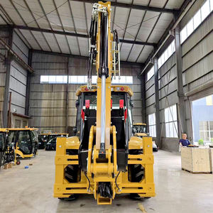 Gratis verzending 4x4 Mini Graafmachine Diesel Tractor met EPA Euro 5 motor voor landbouw en bouw - Product Image 4