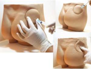 Model Pelatihan Simulasi Injeksi Intramuskular Pinggul dan Bokong untuk Pengajaran Keperawatan - Product Image 5