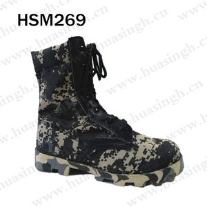 LXG, precio barato Botas de caza de camuflaje completo Suela de goma dura Botas de jungla fáciles de ocultar HSM277 - Product Image 5