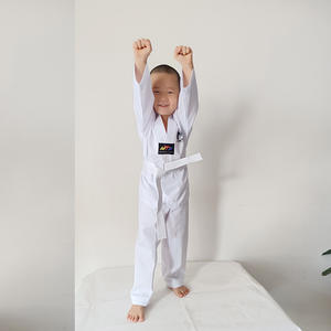 ชุดเทควันโด <span class=keywords><strong>WTF</strong></span> สำหรับเด็กใส่สบายคอเสื้อปรับแต่งสีได้ - Product Image 5