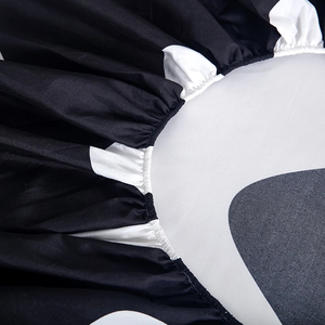 Drap-housse de qualité supérieure 100 % coton respirant toutes saisons pour adultes, usage hospitalier, ultra doux, design moderne - Product Image 6