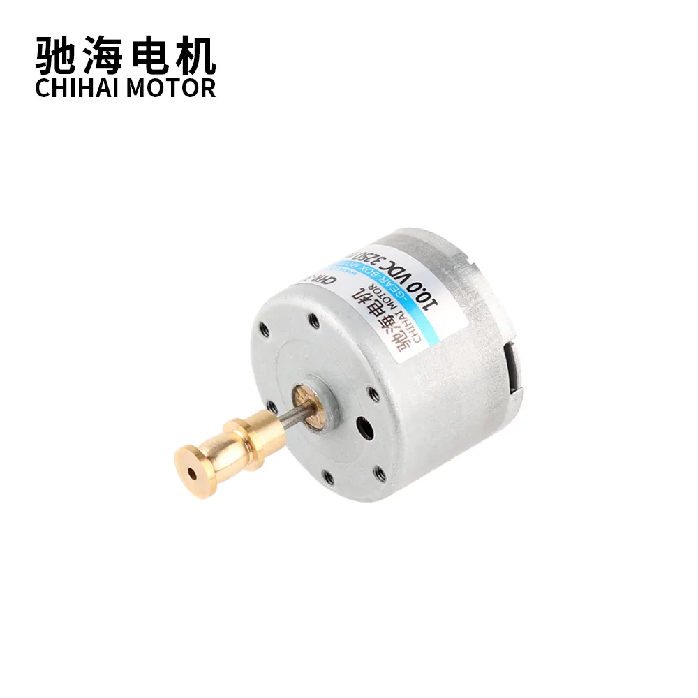 CHR-3223-12600 DC10V High Torque Micro Motor 3250Rpm Metalen Draaitafels Motor Koper Mouw Motor Voor Draaitafel Platenspeler