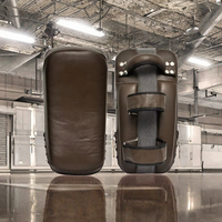 Cible de boxe en cuir de vachette, coussin d'entraînement haute élasticité, protecteur, respirant, écologique, durable, utilisable toutes saisons