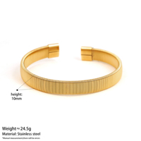Bracelet de montre élastique côtelé CLIORO, texture ouverte, minimaliste, empilable, étanche, bijoux pour femmes et hommes