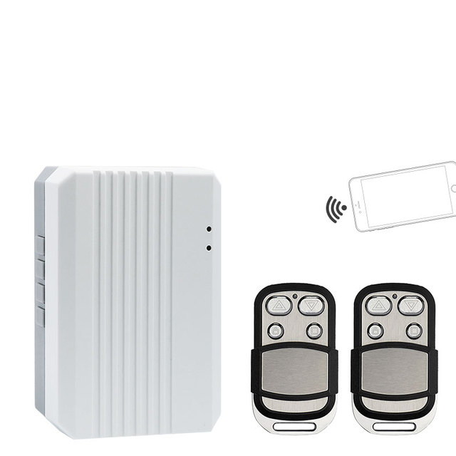 MK05 433.92MHz WiFi Tubular Motor Controller with Metal Housing for Gate Roller Shutter Motor 4 Buttons 50-100m Range