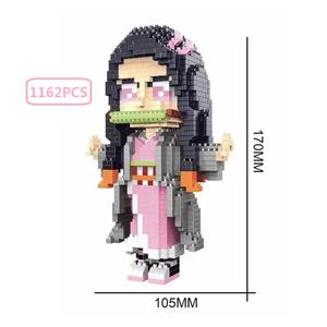 ชุดตัวต่อพลาสติกการ์ตูนมินิ งานแฮนด์เมด ตัวละครจากการ์ตูน ของเล่นแบบประกอบเอง ของขวัญ ของเล่นตัวต่อ - Product Image 5