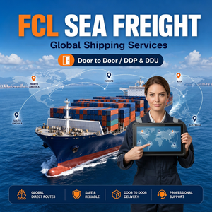 DDP DDU Expédition maritime et aérienne FCL LCL de Chine vers l'Europe, les États-Unis, le Royaume-Uni, l'Espagne, l'Asie du Sud-Est, transitaire, agent de conteneurs - Product Image 1
