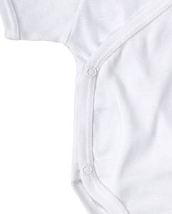 100% coton respirant manches courtes Wrapover Body marque italienne en gros pour l'exportation en vrac de haute qualité certifiée - Product Image 4