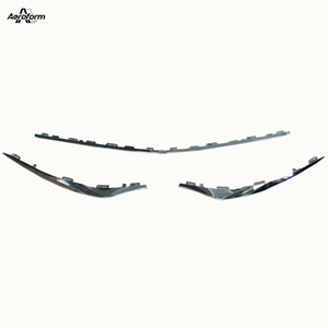 Grille GT R Panamericana pour <span class=keywords><strong>Mercedes</strong></span> Benz W117 CLA 200 250 <span class=keywords><strong>45</strong></span> <span class=keywords><strong>AMG</strong></span> 2017-2018 Grille chromée - Product Image 4