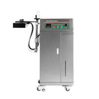 Machine de scellage par induction à commande automatique par bouton avec convoyeur pour bouchons en aluminium, bouteilles en plastique et en verre