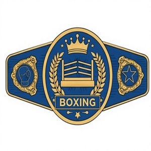 Cinturón de título de torneo cómodo estilo samurái personalizado para equipo de artes marciales de campeonato de lucha libre Amateur - Product Image 1