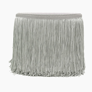 Passementerie en dentelle à franges dorées pour la couture de rideaux de vêtements décoratifs et de vêtements en coton perlé et polyester - Product Image 6