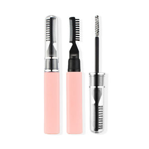 Colle à sourcils de <span class=keywords><strong>maquillage</strong></span> <span class=keywords><strong>professionnel</strong></span> tenue extrême Gel de réglage des sourcils maintien de 16 heures Vegan finition naturelle applicateur de pinceau ombre claire - Product Image 3