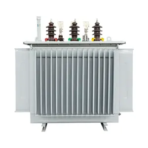 3 phase power line transformer oil type high voltage transformer power capacity, primary and secondary voltage customizable