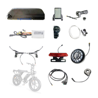 Kit de réparation pour vélo électrique Ouxi V8 de Superbsail Wholesale : contrôleur, éclairage, accélérateur, chargeur, béquille.