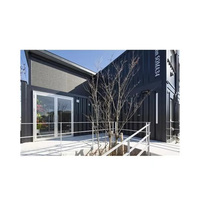 Casa Contenedor Prefabricada de Ensamblaje Rápido, Apartamento Transportable, Villa, Hotel, Cafetería, Bar, Tienda, Cumple con el Código de Construcción Japonés