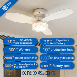 Ventilador de Techo LED de Diseño Moderno con Control Remoto, Motor AC, Cuerpo de Hierro, Fácil de Usar, Iluminación Eficiente, Buena Relación Calidad-Precio - Product Image 1