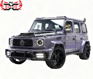 Kit de Carrocería de Fibra de Carbono Estilo MSY P920 para G Wagon W464 W463A G500 <span class=keywords><strong>G63</strong></span>, Nuevo Parachoques Delantero y Trasero, Capó, Alerón, Llanta de Repuesto - Product Image 5