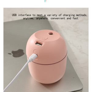 Mini <span class=keywords><strong>Humidificateur</strong></span> à Ultrasons 220ml, Diffuseur de Parfum d'Ambiance, Diffuseur d'Huiles Essentielles, Diffuseur d'Arômes Portable pour Voiture - Product Image 3