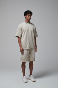 Trendy Washed Vintage Distressed Men's <strong>Shorts</strong> Men's Loose Retro Streetwear Bottoms Daily Casual <strong>Shorts</strong> - Product Image 4