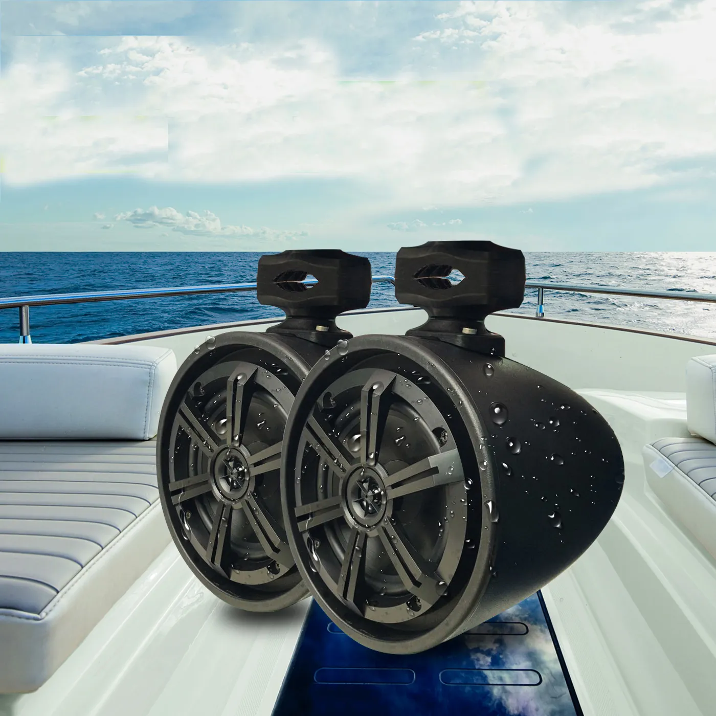 Boat accessories manufacturer 200W golf cart marine tower speaker
