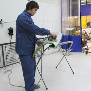 Soporte de Trabajo Portátil con Marco de Acero Tubular Galvanizado, Soporte de Paneles para Taller, Soporte de Trabajo para Parachoques - Product Image 4