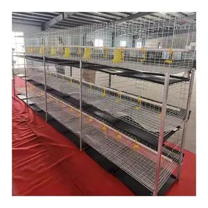 Factory Direct Broiler Poultry Farming Equipment Battery Broiler Chicken Cage