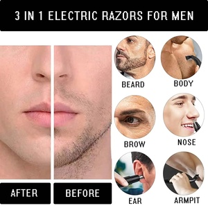 <span class=keywords><strong>Tondeuse</strong></span> <span class=keywords><strong>de</strong></span> Précision pour Zones Intimes Homme, Rasoir pour Ligne du Bikini, Rasoir pour Poils Sensibles, <span class=keywords><strong>Tondeuse</strong></span> pour Poils Pubiens, <span class=keywords><strong>Tondeuse</strong></span> Visage et Barbe - Product Image 6
