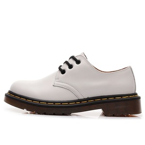 Botines de Moda para Mujer, de Cuero Genuino, Tacón Grueso, Punta Redonda, Tallas Grandes, Suela Gruesa, Zapatos para Caminar, para Oficina y Universidad - Product Image 3