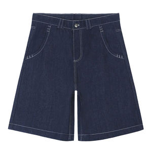 Custom Logo Embroidery High Quality Baggy Jorts Pocket Print Loose Men Denim <b>Shorts</b> Fashion Casual Breathable Jean <b>Shorts</b> Men - Product Image 6
