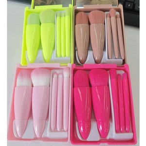 Mini Kit di pennelli cosmetici con funzione completa Set di pennelli per trucco da viaggio facili da prendere - Product Image 2