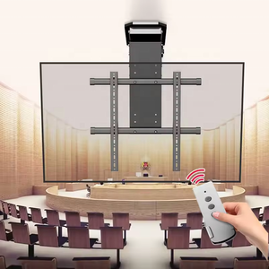 32-90 بوصة التحكم عن بعد الوجه أسفل الميل الذكية الكهربائية قابل للتعديل تلفزيون بمحرك جدار جبل انخفاض لأسفل - Product Image 3